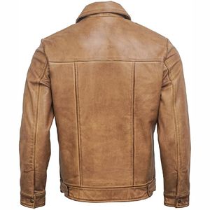 Venta al por mayor de calidad única personalizada chaqueta de piel de oveja chaqueta de cuero de alta calidad - Product Image 5