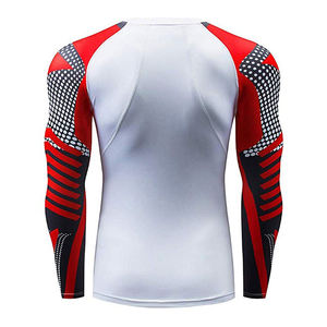 Ropa de gimnasio transpirable Rash Guard Fight Training Gear Rash Guard Alta calidad Nuevo estilo Hombres Rash Guard - Product Image 2