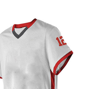 Vente chaude Uniforme de crosse personnalisé pour hommes en maille polyester 2 pièces Impression par sublimation Maillot et short de crosse pour équipe - Product Image 2