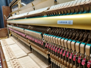 เปียโนยามาฮ่า W102 คุณภาพญี่ปุ่น 88 คีย์ แบบตั้งตรง สำหรับมืออาชีพ เสียงใสทรงพลัง พร้อมสำหรับการแสดงบนเวที ดีไซน์คลาสสิก - Product Image 6