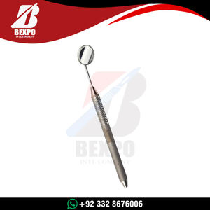 Kit d'instruments chirurgicaux personnalisés en gros : Miroir d'examen dentaire et pinces avec surface antidérapante - Product Image 4