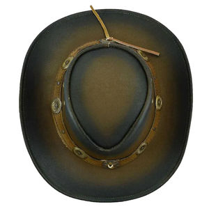 Sombreros de vaquero de cuero Western Ranch hechos a mano, duraderos, sombreros de sol ajustables, pedidos al por mayor a granel para minoristas - Product Image 2