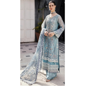 Service OEM 100% Vêtements pakistanais indiens de haute qualité pour femmes, vêtements de soirée fantaisie, costumes Shalwar Kameez, broderie lourde - Product Image 3