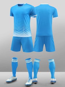 Camiseta de fútbol para fanáticos de niño y niña, camisetas de fútbol para juegos de Casa/visitante, ropa de entrenamiento uniforme, 100% de poliéster, antibacteriano, secado rápido - Product Image 6