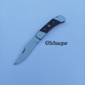 Cuchillo Plegable de Acero Inoxidable para Supervivencia, Caza y Camping, con Mango de Madera de Palisandro, de Grado Industrial, Precio de Fábrica, Gran Venta - Product Image 1