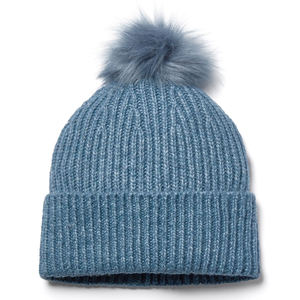 หมวกปอมปอมบีนนี่ปักโลโก้แบบลำลองสำหรับกีฬาหมวกบีนนี่แบบปักโลโก้สำหรับทีมฤดูหนาว - Product Image 1