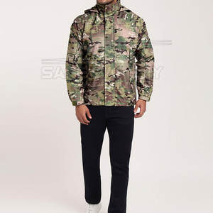 Venta al por mayor 2025 Chaqueta Softshell de camuflaje de invierno para hombres Ropa táctica a prueba de viento e impermeable con cuello levantado - Product Image 4