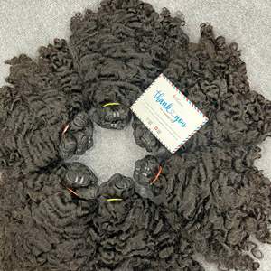 Black Friday Sale Ready Stock 100% Vietnamese Remy Virgin Human Hair <b>Extensions</b> Flash Sale Black Steam Burmese <b>Curly</b> Weft Hair - Product Image 3