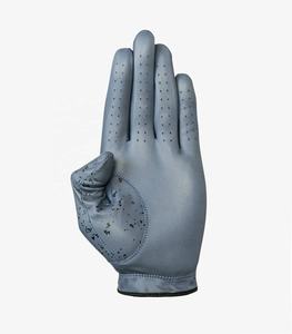Meilleures ventes de gants de golf en cuir véritable de marque personnalisée gants de golf en microfibre pour hommes Cabretta en cuir anti-dérapant pour la main gauche - Product Image 4