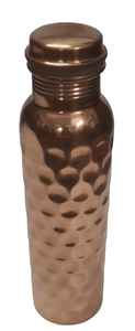 Indian Copper <b>Bottle</b> Pure 100% Printed Copper <b>Water</b> <b>Bottle</b> for Gym Sport and Travel Propose Dirking <b>Water</b> <b>Bottle</b> Made in India - Product Image 2