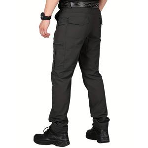 Pantalon d'été décontracté pour homme Pantalon cargo à poches multiples Pantalon mince à séchage rapide Pantalon long respirant pour la randonnée en plein air et l'entraînement - Product Image 6