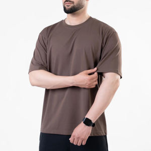 T-shirts pour hommes en coton 100% en gros, logo personnalisé, haute qualité, respirant, manches courtes, streetwear, décontracté, design vierge - Product Image 4