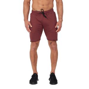 2025กางเกงขาสั้นออกกำลังกายสำหรับผู้ชายผ้าฟลีซผ้าฝ้ายออร์แกนิกโลโก้ตามสั่งสไตล์ใหม่มีกระเป๋า2ใบ - Product Image 1