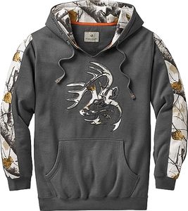 Nouvel arrivage : Sweat à capuche camouflage pour homme Whitetails, design personnalisé 2026, en tissu polaire, vêtement d'hiver - Product Image 1