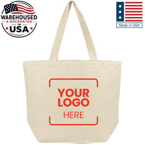 Sac fourre-tout en toile à motif uni, style bohème vintage, écologique, fabriqué aux États-Unis, fermeture ouverte, 18x14x6 pouces, pour les courses - Product Image 5