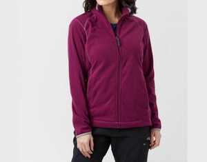 Chaqueta polar con capucha para mujer, talla XL, ligera, de invierno, estilo universitario, transpirable, con botones frontales y estampado, venta al por mayor - Product Image 1