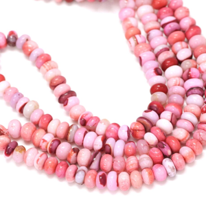 Perles de quartz arc-en-ciel rouge disco, forme ronde, lisses, 16 pouces, 7-8 mm, couleur opale, pierres précieuses simples, qualité AAA - Product Image 4