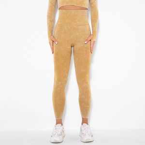 2024 Hot Sale <b>Colorful</b> Tie Dye Leggings Fitness Crossover Waist Yoga Leggings for Sale Womens Best Leggings - Product Image 4