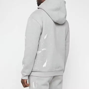 กางเกงวอร์มลำลองผ้าฟลีซระบายอากาศได้ดีสำหรับทุกเพศกางเกงวอร์มผ้าฟลีซย้อมสีด้วยมือแบบฮิปฮอปขนาดพลัสไซส์สำหรับฤดูหนาวกำหนดเอง2025 - Product Image 3