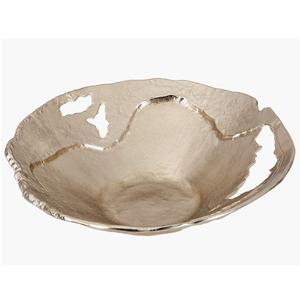 ambrosia decorativ <b>bowl</b> aluminium casted with silver finishing <b>bowl</b> for dinning <b>mixing</b> and prep <b>bowls</b> - Product Image 1