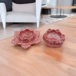 Portavelas Metálicos Hechos a Mano, Resistentes al Calor, para Decoración Navideña, Regalos Festivos, Ambiente Festivo - Product Image 3