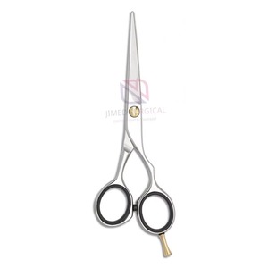 Ciseaux de barbier en acier inoxydable de haute qualité, finition polie de précision, lame tranchante, utilisation professionnelle en salon de beauté, cheveux - Product Image 1