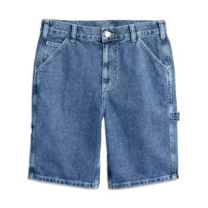 Nouveauté 2026 – Short en jean ample et personnalisé pour homme, 100 % coton épais, avec fermeture éclair – Service OEM disponible - Product Image 1