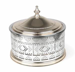 Juego de calentador de alimentos de diseño de Oriente Medio de dos cazuelas plato de frotamiento olla caliente perfecta para la temporada de Ramadán buffets de fiesta personalizables - Product Image 4