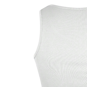 <b>Mens</b> Ribbed Tank Top Sleeveless Muscle Fit Sports <b>Vest</b> Breathable Stretch Knit Front Athletic <b>Gym</b> Workout Casual Summer Fitted - Product Image 4