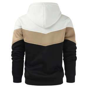 Sweat à capuche pour homme en coton 100% de haute qualité, tissu polaire uni teint, prix bas, fabriqué au Pakistan - Product Image 3