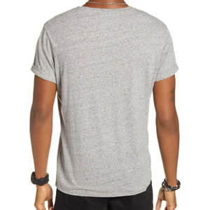 แอธเลติกฟิต Tri-Blend แขนสั้นเสื้อยืดชายเสื้อยืดออกกําลังกาย Tri-Blend แขนสั้นผู้ชายเสื้อคอลูกเรือเสื้อยืด - Product Image 4