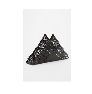 Porte-mouchoirs en métal robuste à la mode avec motifs décoratifs parfait pour les espaces de vie, les tables d'événement et l'utilisation de l'espace de travail - Product Image 4
