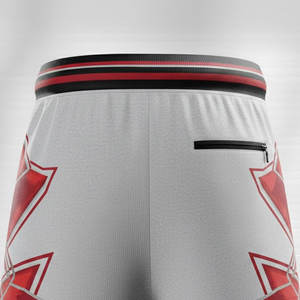 กางเกงขาสั้นผ้าลูกฟูกทรงลำลอง ลายเรียบ ผ้าเนื้อนุ่มพิเศษ ระบายอากาศได้ดี เอวสูงเพื่อความสบายสูงสุดสำหรับใส่ที่บ้านหรือที่ทำงาน - Product Image 5