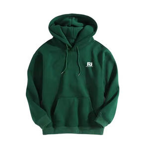 Nouveau style, sweat à capuche à épaules tombantes de couleur unie pour hommes, sweat à capuche à épaules tombantes en coton pour hommes, vente en gros - Product Image 1