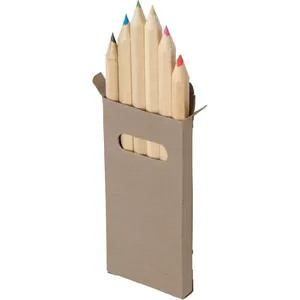 Set di Matite Colorate Personalizzate Gigi, Gadget su Misura per l'Espressione Artistica - Product Image 1