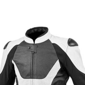Dernier modèle de combinaison de moto Veste de course en cuir pour moto personnalisée Combinaison de motard Veste de moto en cuir véritable Veste de moto - Product Image 3