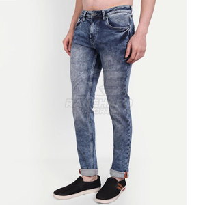 Pantalones Vaqueros para Hombre de Primera Calidad, Cómodos, al por Mayor, MOQ Bajo, Pantalones Vaqueros para Hombre Hechos a Medida, Último Diseño - Product Image 2