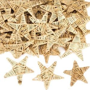 Mini Rattan Stars Rattan Decoraciones Boda + 84947900124 - Product Image 1
