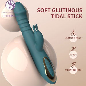 <span class=keywords><strong>Rabbit</strong></span> Vibrator Adult Products Adult Toys Teleskop 12 Frequenz Vibration für weibliche Sexspielzeug Vibrator Mastur batoren - Product Image 6