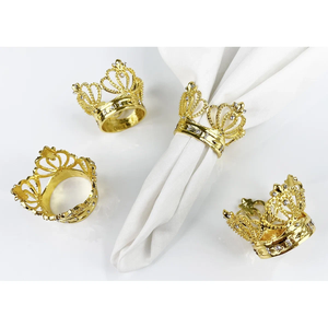 Feuille Design Artisanat Indien Beau Rond De Serviette En Métal pour Vaisselle Décoration De Table De Mariage Motif Rond Rond De Serviette - Product Image 3