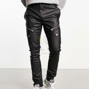 Lightweight Best Selling Men Leather <b>Pants</b> for Sale Casual Wear Premium Quality Men Leather <b>Pants</b> - Product Image 1