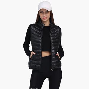 Parkas cálidas de Invierno para mujer, chaqueta acolchada de manga larga con capucha delgada de longitud media de Color sólido, abrigos con cremallera - Product Image 1