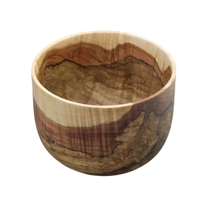 Handcrafted Solid Teak Wood Serving Bowl Deep Round Salad Bowl With Unique Rich <b>Grain</b> Pattern Natural Eco-Friendly Kitchen Serve - Product Image 6