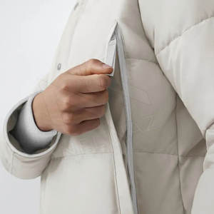 Recién llegado de invierno, chaqueta acolchada de manga larga para hombre con logotipo personalizado, cuello levantado, estilo callejero, chaqueta acolchada al por mayor - Product Image 5