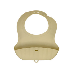 ผ้ากันเปื้อนซิลิโคนแพลตตินัมไม่มีสาร BPA สำหรับเด็กหัดเดิน - Product Image 3