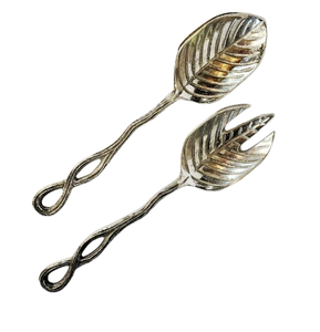 Juego de cubiertos de acero inoxidable hechos a mano New Look Luxury Fantastic Design Golden Kitchen Ware - Product Image 2