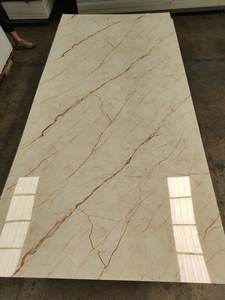 <span class=keywords><strong>แผ่น</strong></span>พีวีซี<span class=keywords><strong>กัน</strong></span>น้ำสำหรับตกแต่งภายในแผ่นพีวีซี1220*2440*3มม. เคลือบหินอ่อนเงาออกแบบได้ตามต้องการ - Product Image 6