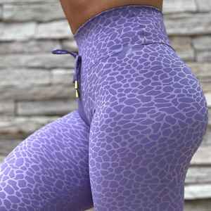Nueva llegada señoras Pantalones deportivos Fitness Yoga Leggings Scrunch trasero entrenamiento apretado gimnasio alta cintura deportes Legging - Product Image 3