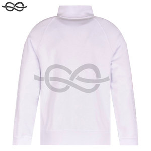 Sudadera de punto Polo de rugby de manga larga Sunseeker Stripe con cremallera Sudadera de algodón de punto de peso pesado - Product Image 2