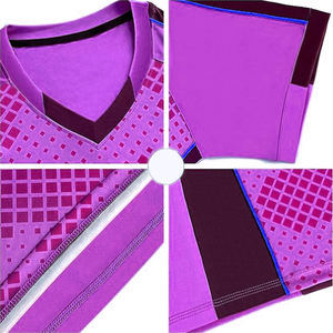 Chemises de football élégantes à séchage rapide pour adultes Chemises et hauts à coupe automatisée Vêtements de football Maillot de football - Product Image 6